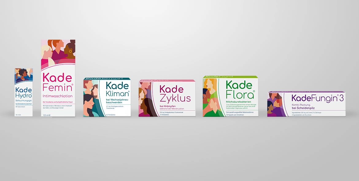 Kadefemina Produktrange